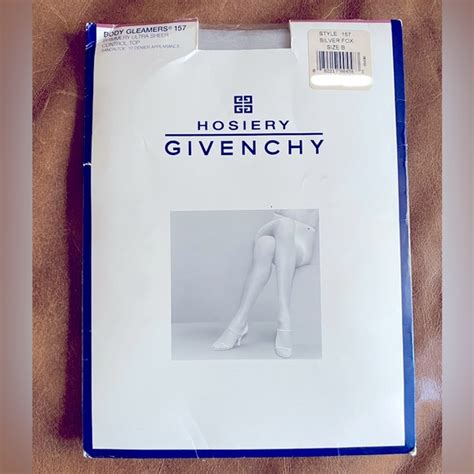 givenchy body gleamers pantyhose hosiery.